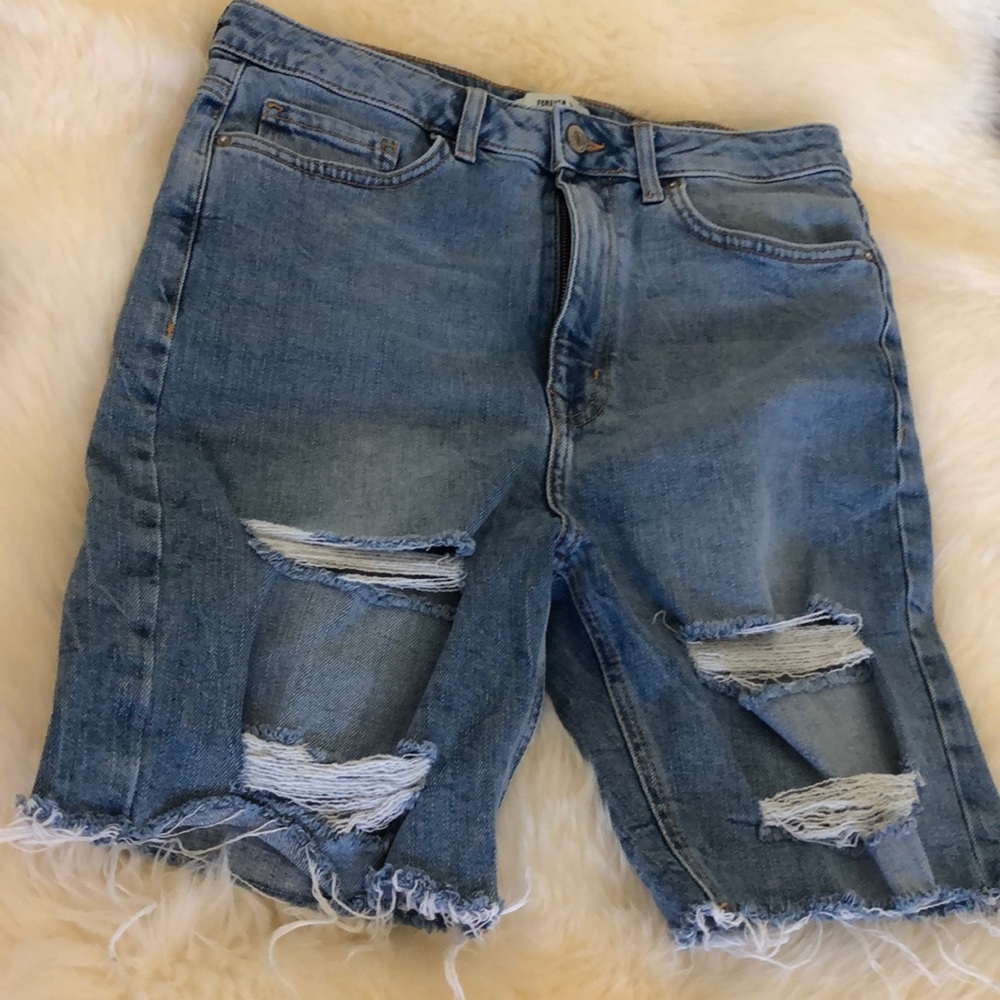 Bermuda Forever 21 Jean Shorts